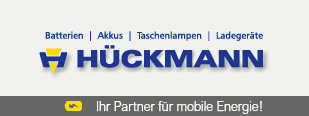 Hückmann - Ihr B2B Shop für Akkus, Batterien, Taschenlampen und Lader - Shop Startseite