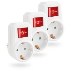 Greate 1-fach Steckeradapter mit