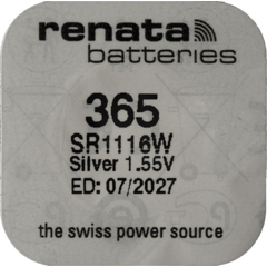 Renata Uhrenbatterie 365 High Drain