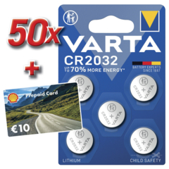 Varta Knopfzelle CR2032 Jubiläumsset