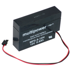 Multipower Blei-Akku MP0,8-12H