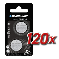 Blaupunkt Knopfzelle CR2032 2er Blister