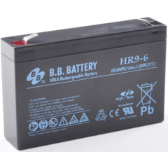 B.B. Battery Blei-Akku HR9-6