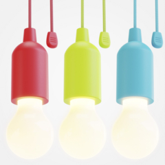 Greate LED Pull Light Rot / Blau / Grün