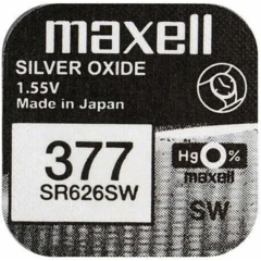Maxell Uhrenbatterie 377/SR626SW
