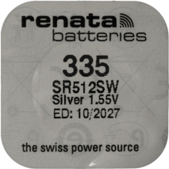 Renata Uhrenbatterie 335