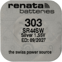 Renata Uhrenbatterie 303