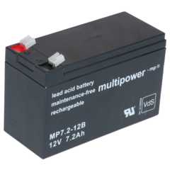 Multipower Blei-Akku MP7,2-12B (VdS)