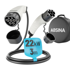 Absina Ladekabel 3m für E-Autos - 22kW