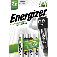 Energizer Universal HR03 500mAh