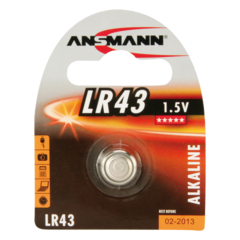 Ansmann Knopfzelle LR43