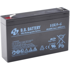 B.B. Battery Blei-Akku HR9-6
