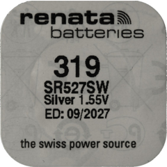 Renata Uhrenbatterie 319