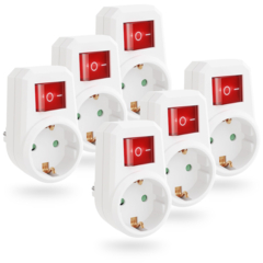 Greate 1-fach Steckeradapter mit