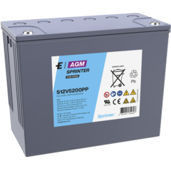 Exide Sprinter Blei-Akku S12V5200PP