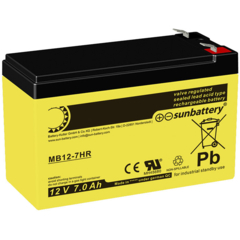 Sun Battery Blei-Akku MB12-7HR