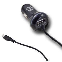 2GO KFZ-Ladegerät für USB & Micro USB 