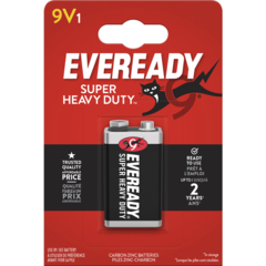 Energizer Eveready SHD Zink-Kohle 6F22