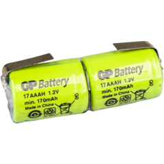 GP Akkupack 2,4V / 170mAh L1x2