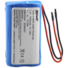 XCell Li-Ion Akkupack 7,4V / 7000 mAh