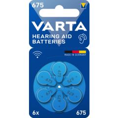 Varta Hearing Aid 675