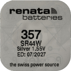 Renata Uhrenbatterie 357 High Drain
