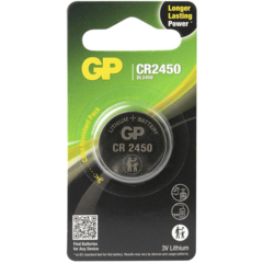 GP Lithium Knopfzelle CR2450