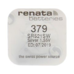 Renata Uhrenbatterie 379