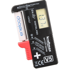Kraftmax Batterietester mit LCD-Display