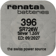 Renata Uhrenbatterie 396 High Drain