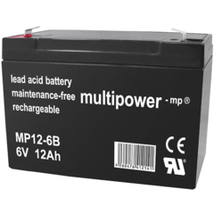 Multipower Blei-Akku MP12-6B