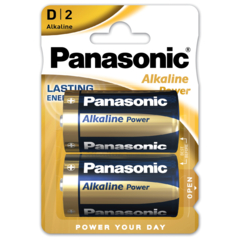 Panasonic Alkaline Power LR20APB/2BP
