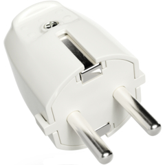 Greate Schutzkontakstecker weiß