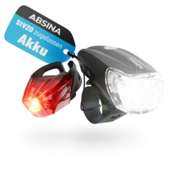 Greate Fahrradlicht Sport Set 