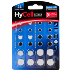 Hycell 24er Knopfzellenset