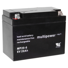 Multipower Blei-Akku MP20-6