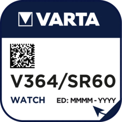 Varta Uhrenbatterie V364