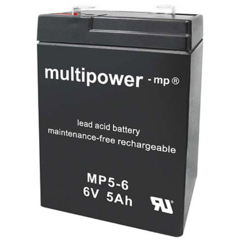 Multipower Blei-Akku MP5-6