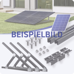 Montageset für 4 PV-Module 30mm