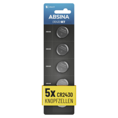 Absina Knopfzelle CR2430