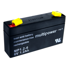Multipower Blei-Akku MP1,2-6