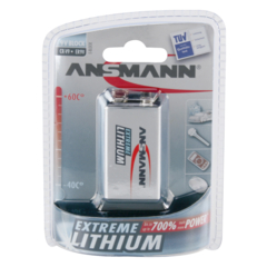 Ansmann Extreme Lithium 9V Block