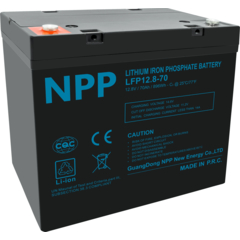 NPP LiFePO4-Akku LFP12.8-70