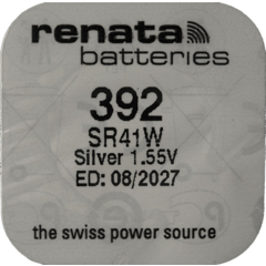 Renata Uhrenbatterie 392 High Drain