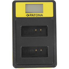 Patona Dual LCD USB Ladegerät 