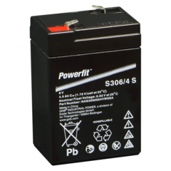 Powerfit Blei-Akku S306/4 S