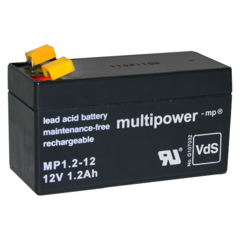 Multipower Blei-Akku MP1,2-12 (VdS)