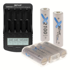 Set aus BC-X4000 + 4x LSD Basic AA 2,1Ah