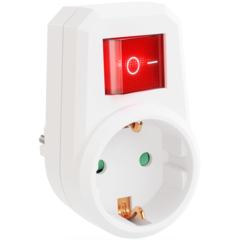 Greate 1-fach Steckeradapter mit