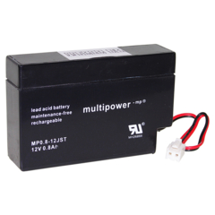 Multipower Blei-Akku MP0,8-12JST